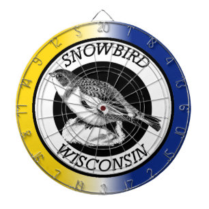 Wisconsin Snowbird Dartscheibe