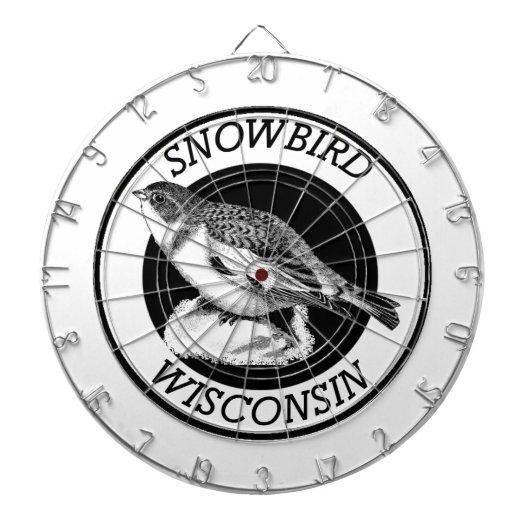 Wisconsin Snowbird Dartscheibe (vorne)