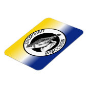 Wisconsin Snowbird Magnet (Linke Seite)
