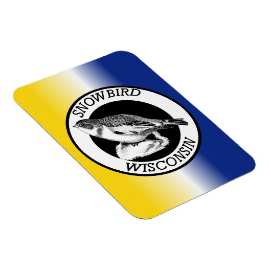 Wisconsin Snowbird Magnet (Rechte Seite)