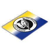 Wisconsin Snowbird Notizblock (Linke Seite)