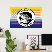 Wisconsin Snowbird Poster (Heimbüro)