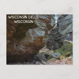 wisconsin spricht Weishconsin auf Postkarte
