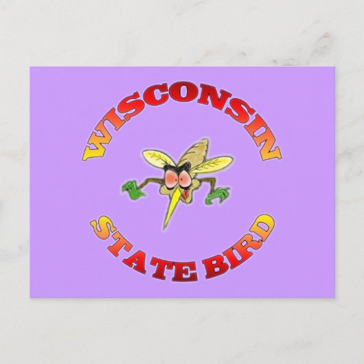Wisconsin Staat Bird Postkarte (Vorderseite)