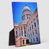 Wisconsin Staat Hauptstadt Fotoplatte (Seite)