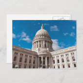 Wisconsin Staat Hauptstadt Gebäude Postkarte (Vorne/Hinten)