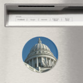 Wisconsin Staat Hauptstadt Magnet (In Situ (Geschirrspüler))