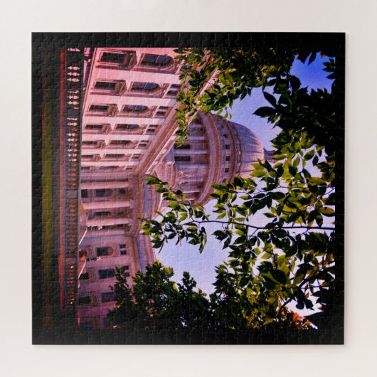 Wisconsin Staat Hauptstadt Puzzle (Horizontal)