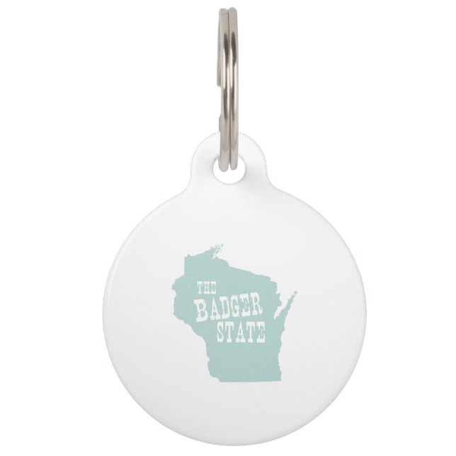 Wisconsin Staat Nickname Tiernamensmarke (Vorderseite)