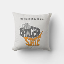 Wisconsin Staat Nickname Word Art