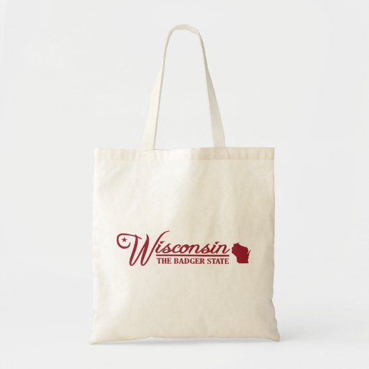 Wisconsin (Staat von mir) Tragetasche (Vorne)