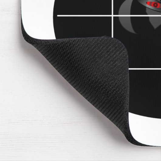 Wisconsin-Staats-Dachs-Entwurf Mousepad (Ecke)