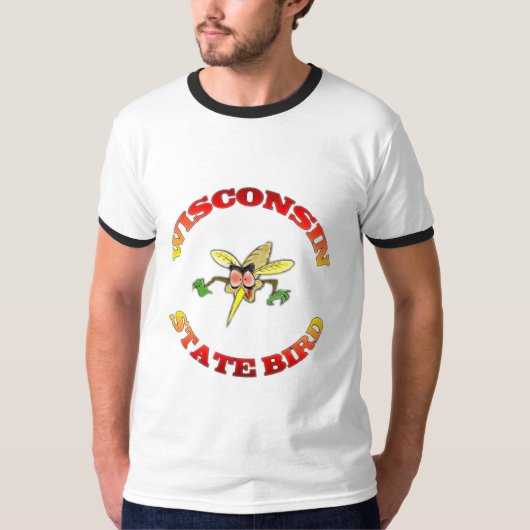 Wisconsin-Staats-Vogel T-Shirt (Vorderseite)