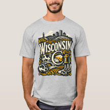 Wisconsin State Heritage Dairy Badger Kunst