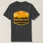 Wisconsin State Park Sticker 2020 T-Shirt (Design vorne)