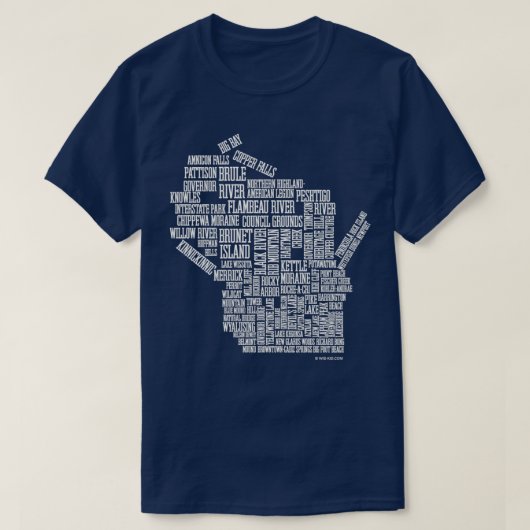Wisconsin State Parks WisKid T-Shirt (Design vorne)