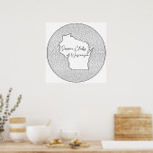 Wisconsin Supper Club Theme Poster (Küche)