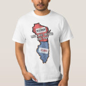 WISCONSIN!!! T-Shirt (Vorderseite)