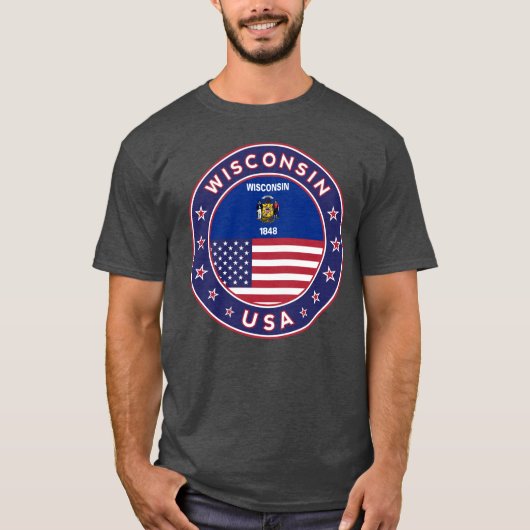 Wisconsin T-Shirt (Vorderseite)