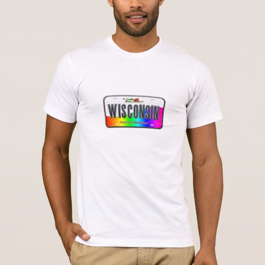 Wisconsin T-Shirt (Vorderseite)