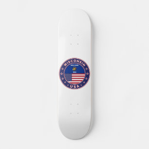 Wisconsin-T - Shirt Skateboard