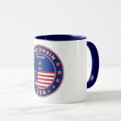 Wisconsin Tasse (VorderseiteRechts)