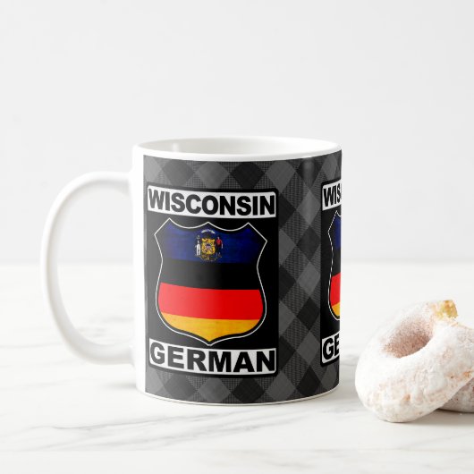 Wisconsin Tasse (Mit Donut)