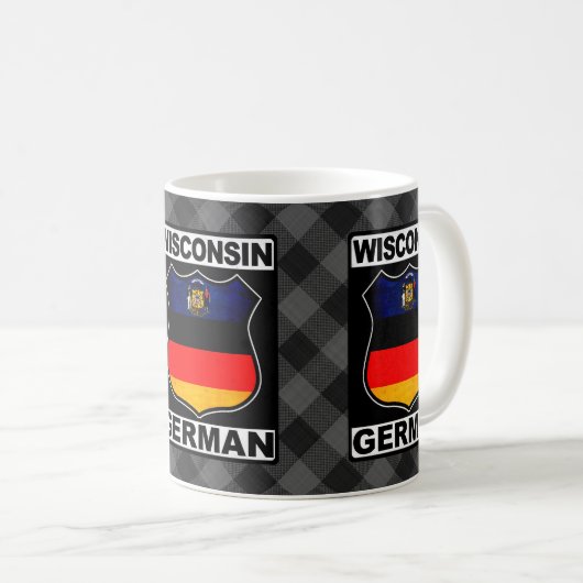 Wisconsin Tasse (VorderseiteRechts)