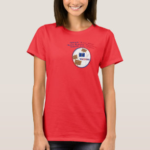Wisconsin Tax Day Tee Party Protest T - Shirt