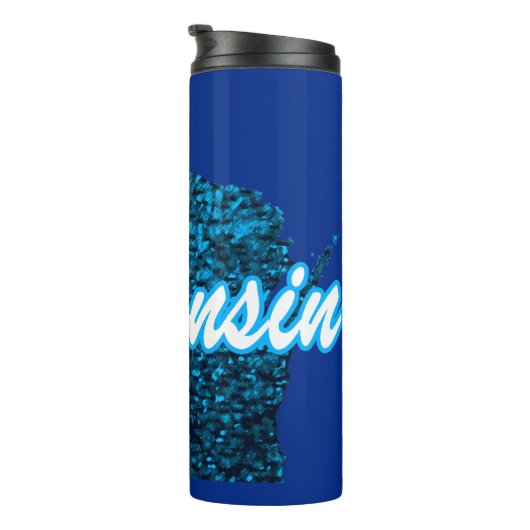 Wisconsin Thermosbecher (Nach rechts gedreht)