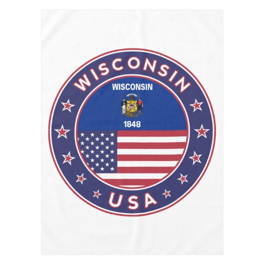 Wisconsin Tischdecke (Vorderseite)