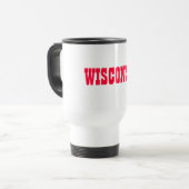 Wisconsin Travel Mug Reisebecher (Vorderseite Links)