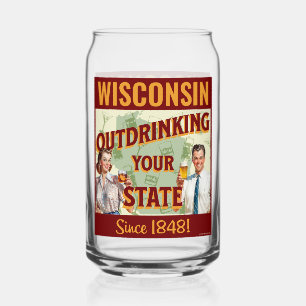 Wisconsin trinkt seit 1848 mehr als Ihr Staat Dosenglas