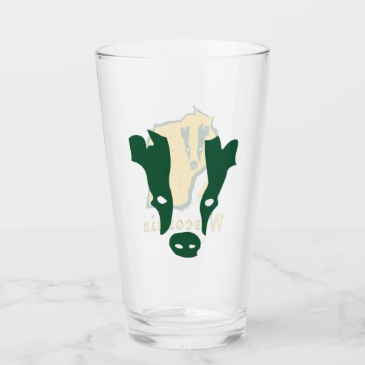 Wisconsin-Trommel-Glas Glas (Rückseite)