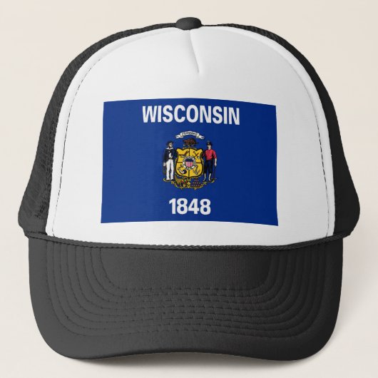 Wisconsin Truckerkappe (Vorderseite)