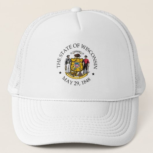 Wisconsin Truckerkappe (Vorderseite)