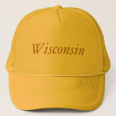 Wisconsin Truckerkappe (Vorderseite)