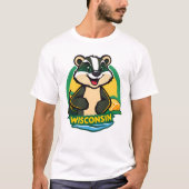 Wisconsin Tshirt V01 (Vorderseite)