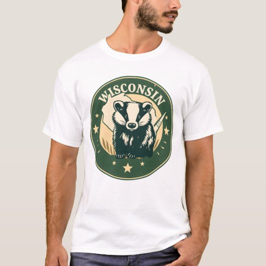 Wisconsin Tshirt V05 (Vorderseite)