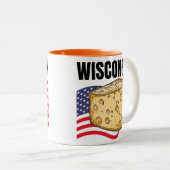 Wisconsin Two-Tone Tasse (VorderseiteRechts)