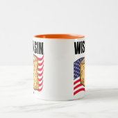 Wisconsin Two-Tone Tasse (Mittel)
