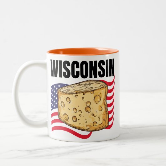 Wisconsin Two-Tone Tasse (Links)
