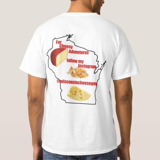 Wisconsin Typ T-Shirt (Rückseite)