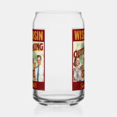 Wisconsin übertrinkt Ihren Staat seit 1848 Dosenglas (Links)