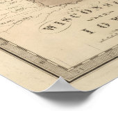 Wisconsin und Iowa Poster (Ecke)