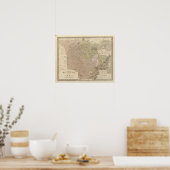 Wisconsin und Iowa Poster (Küche)