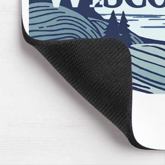 Wisconsin USA Mousepad (Ecke)