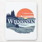 Wisconsin USA Mousepad (Vorne)