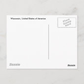 Wisconsin, USA Postkarte (Rückseite)