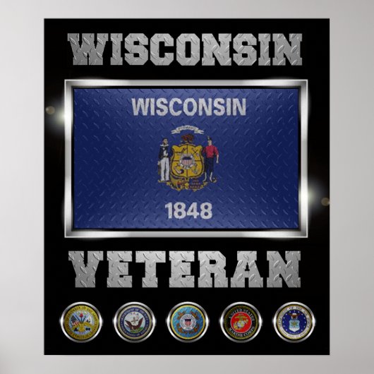 Wisconsin Veteran Poster (Vorne)